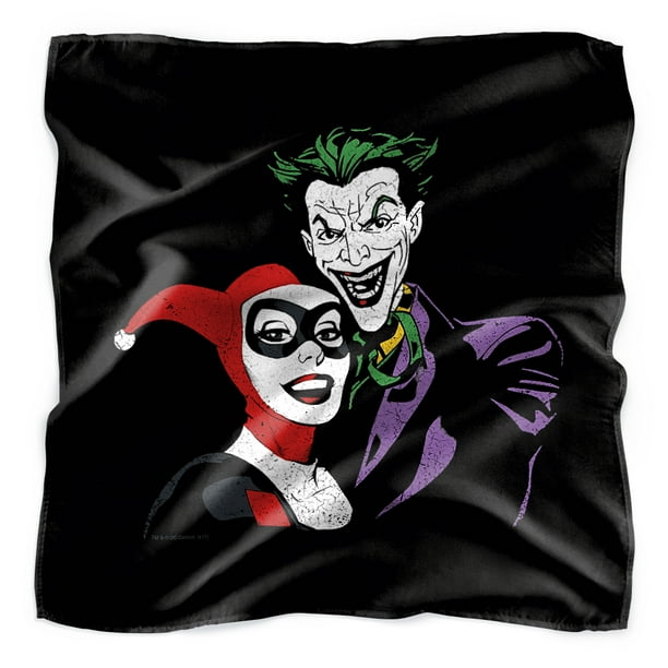 DC Comics Batman Harley Quinn And Joker Pullover Hoodie